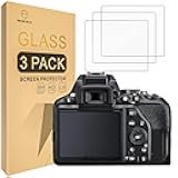 Mr.Shield [3-Pack] Screen Protector For Nikon D3500 D3400 D3100 D3200 D3300 DSLR Camera [Tempered Glass] [Japan Glass with 9H Hardness] Screen Protector