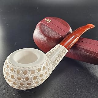 LARGE ornate tomato meerschaum pipe #26144