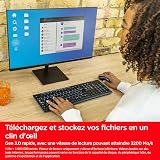 SanDisk SSD Plus 500 Go, M.2 2280, PCIe Gen3 NVMe SSD, avec une vitesse de lecture allant jusqu'à 2400MB/s - 2