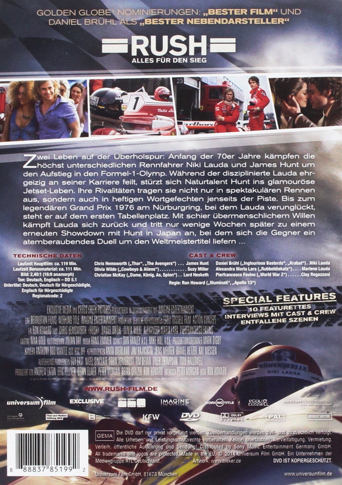 Image secondaire de Rush - Tout pour la Victoire en DVD