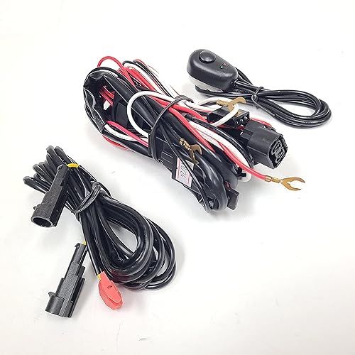 Miniatura 7 de LEDIN Kits de luces LED de conducción antiniebla redonda Halo para 2007-2014 Yukon XL 15002500 6000K Denali Tahoe Suburban Mustang Shelby GT500