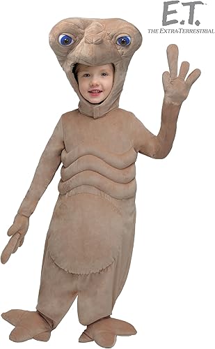 Miniatura 2 de E.T. - Disfraz de peluche extraterrestre unisex para niños, lindo disfraz de alienígena de Halloween para niños y niñas