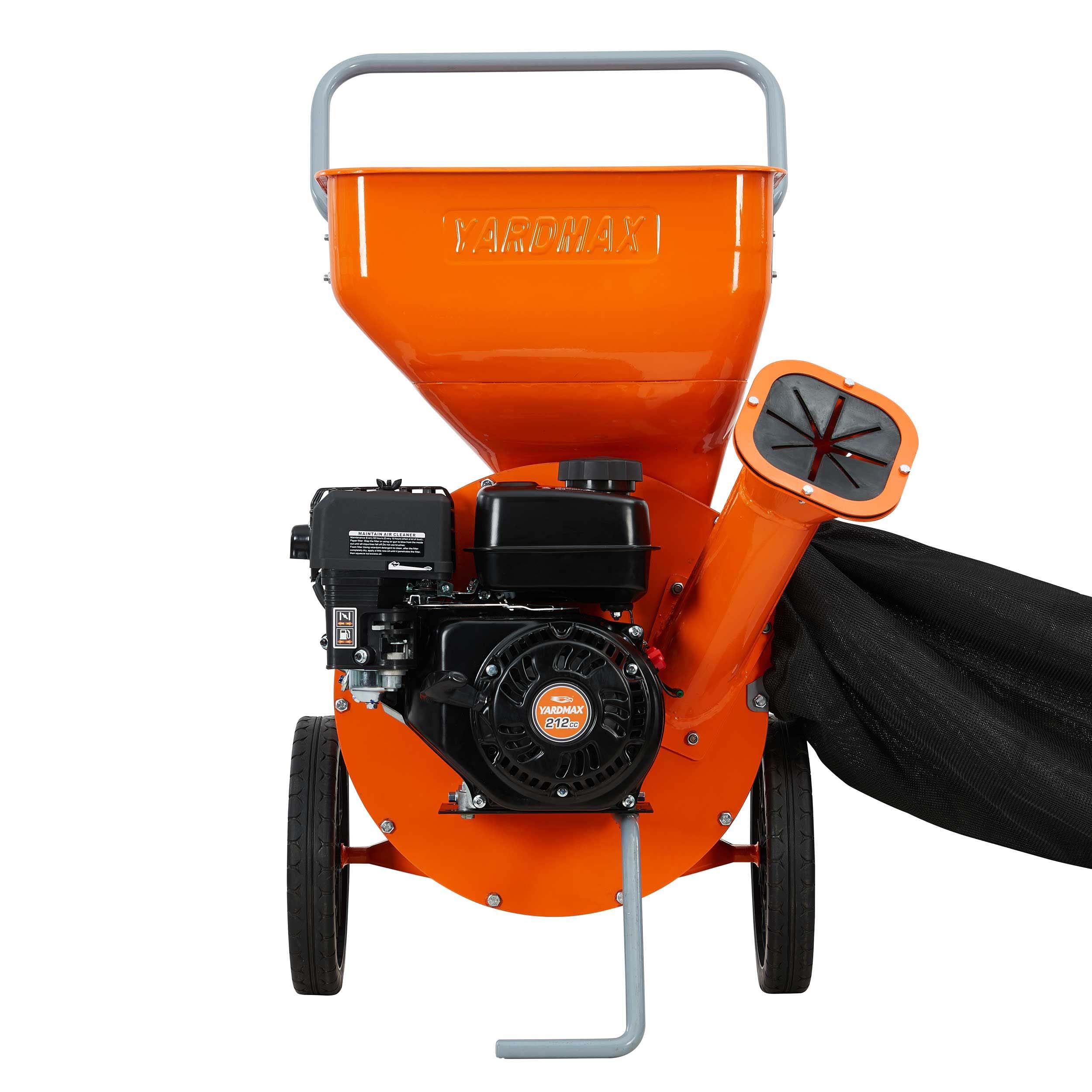 Amazon.com: YARDMAX YW6065 2-in-1 Chipper, Orange : Patio, Lawn