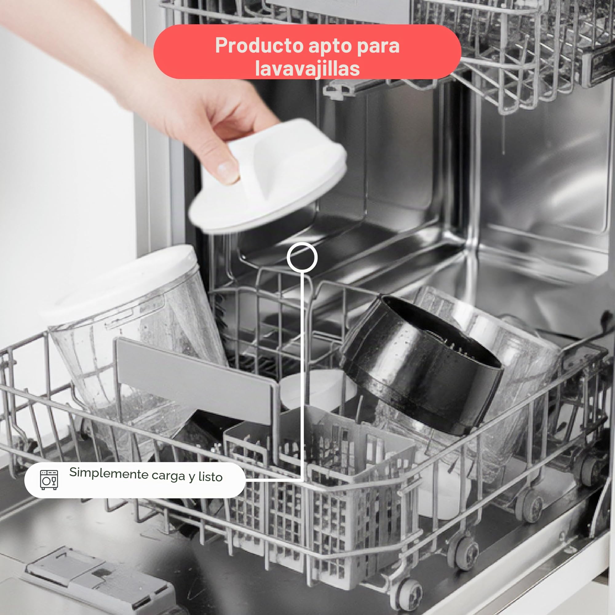 Fullstar - Cortador de verduras en espiral, 4 opciones para diferentes cortes, perfecto para espaguetis de calabacín, con recipiente contenedor