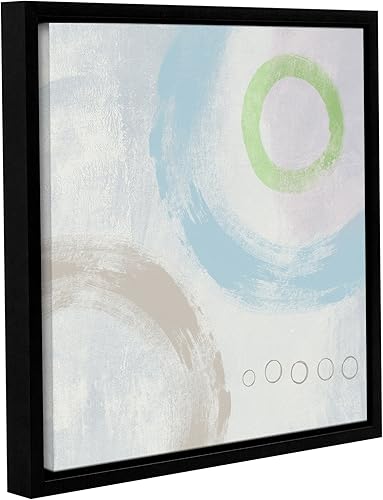 Tremont Hill Linda Woods, "Soft Coastal Circles II", arte de pared extraíble, 24 x 24