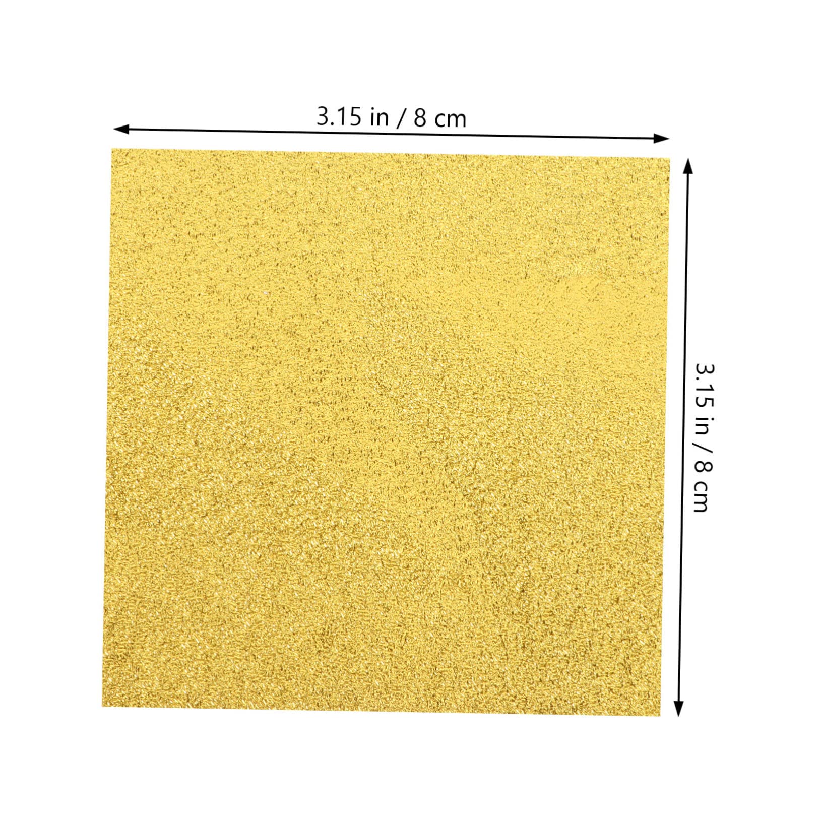 MOLUCKFU Foil Candy Wrappers 500pcs Aluminium Foil Wrapping Paper for Chocolate Party Favors Birthday Wedding Baby Shower