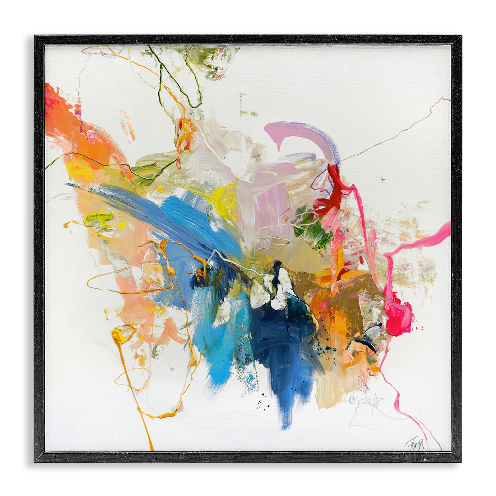 Impression giclée rose Stupell Industries pour une déco de salon scandinave