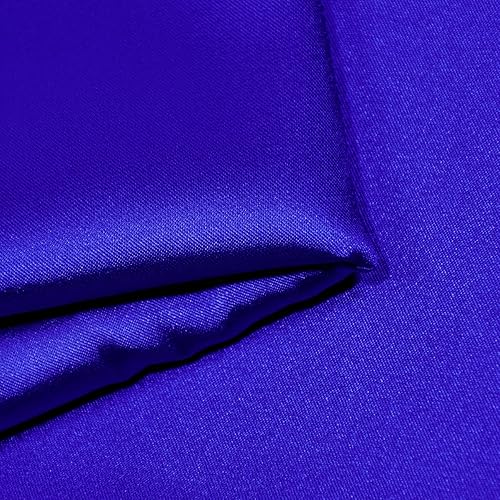 Miniatura 10 de The Yard Entelare - Tela de satén elástica para decoración de vestidos de novia y manualidades, 47 pulgadas de ancho (negro 1 yarda)