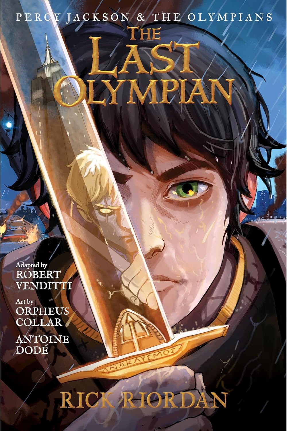 Percy Jackson and the Olympians: The Last Olympian: The Graphic Novel (Percy Jackson and the Olympians: The Graphic Novel Book 5)      Kindle Edition