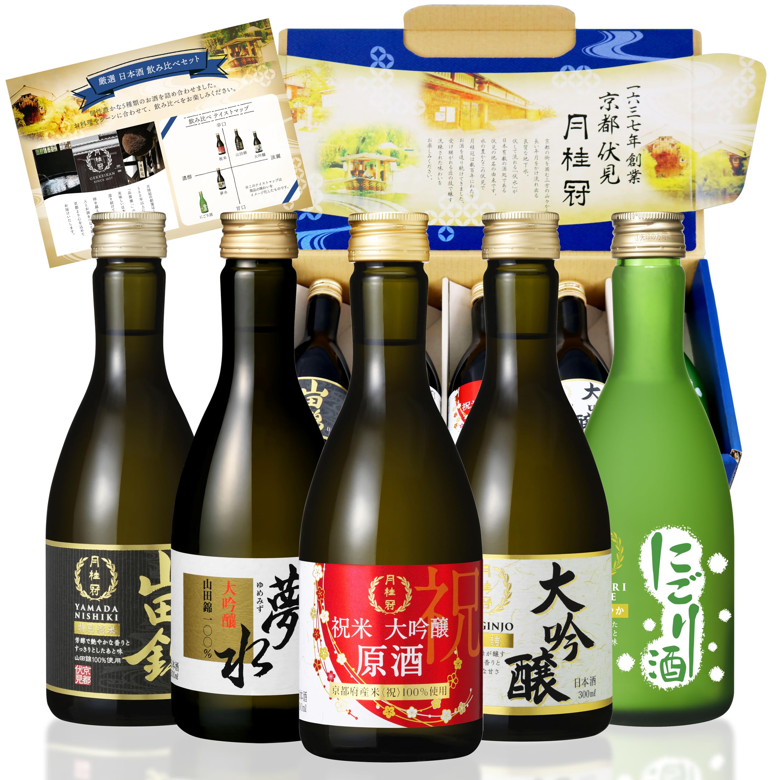 Amazon.co.jp: 【飲み比べセット】【大吟醸/純米/にごり】 月桂冠 飲み 