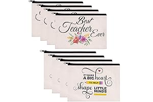 Cheap Bulk Teacher Gifts Cosmetic Bags