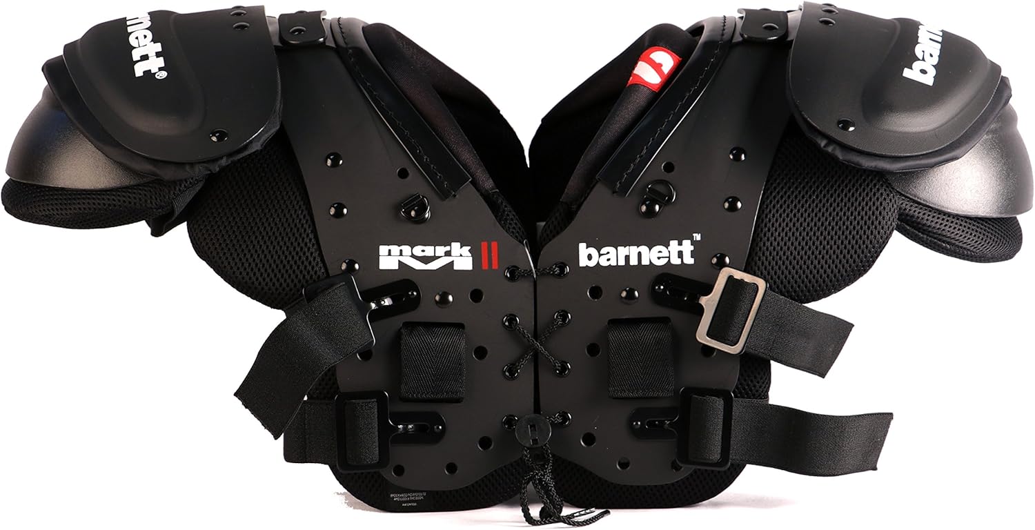 BARNETT Mark II Football Shoulder Pad PRO, RB-DB-WR : Sports & Outdoors
