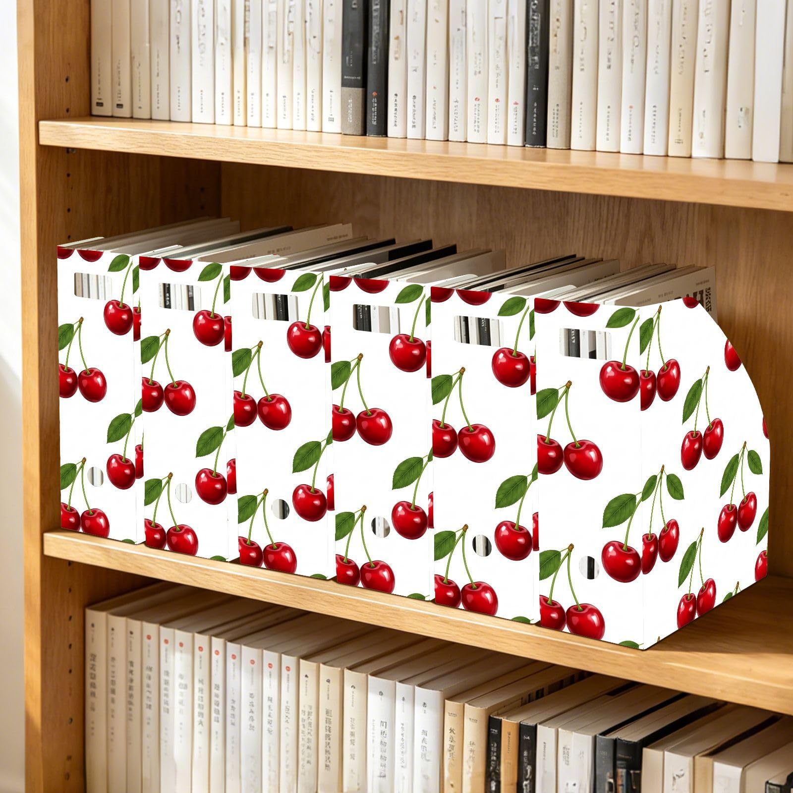Cartone animato Cherry Red File Organizer per insegnanti