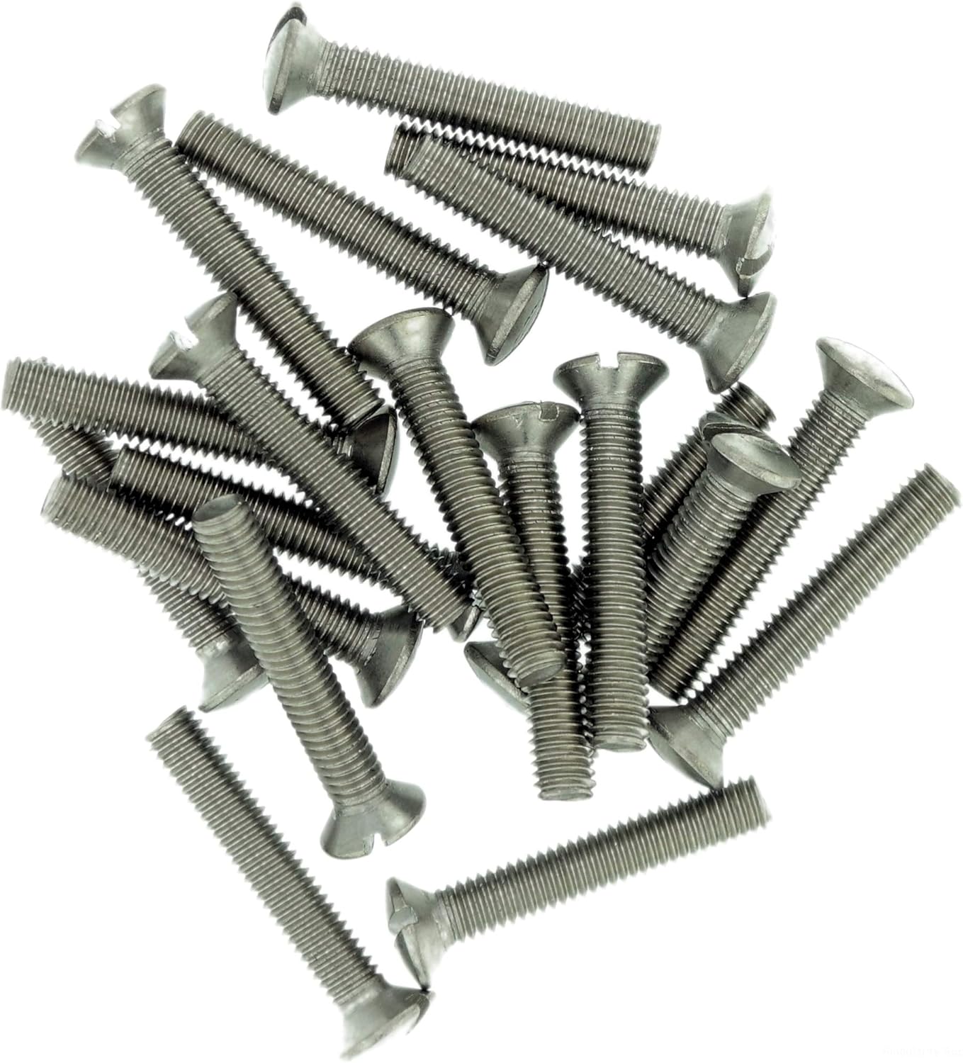 M2.5 (2.5mm x 30mm) Slot Raised Countersunk Machine Screw (Bolt
