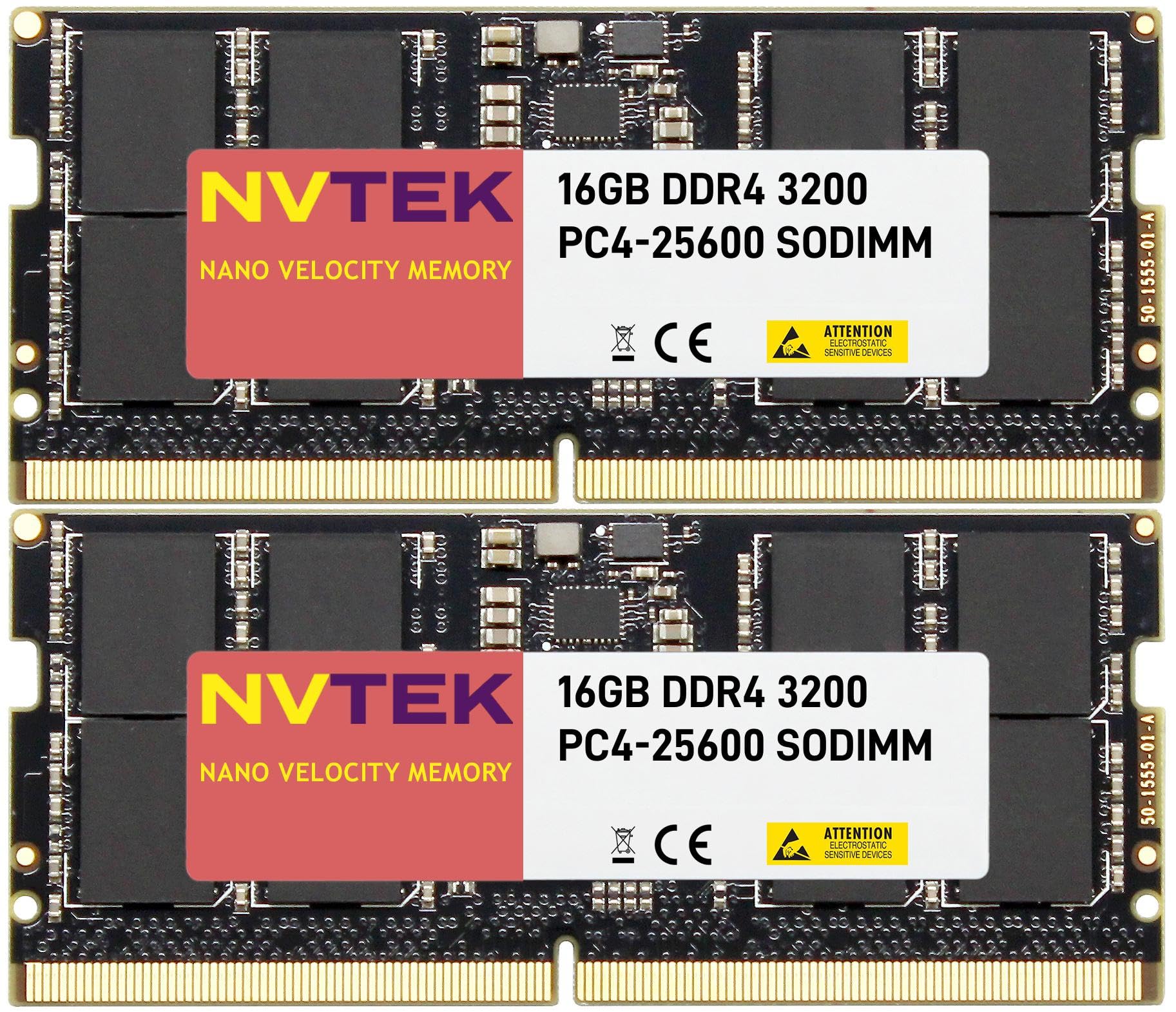 Amazon.com: NVTEK Memoria de computadora portátil de 32 GB (2 x 16