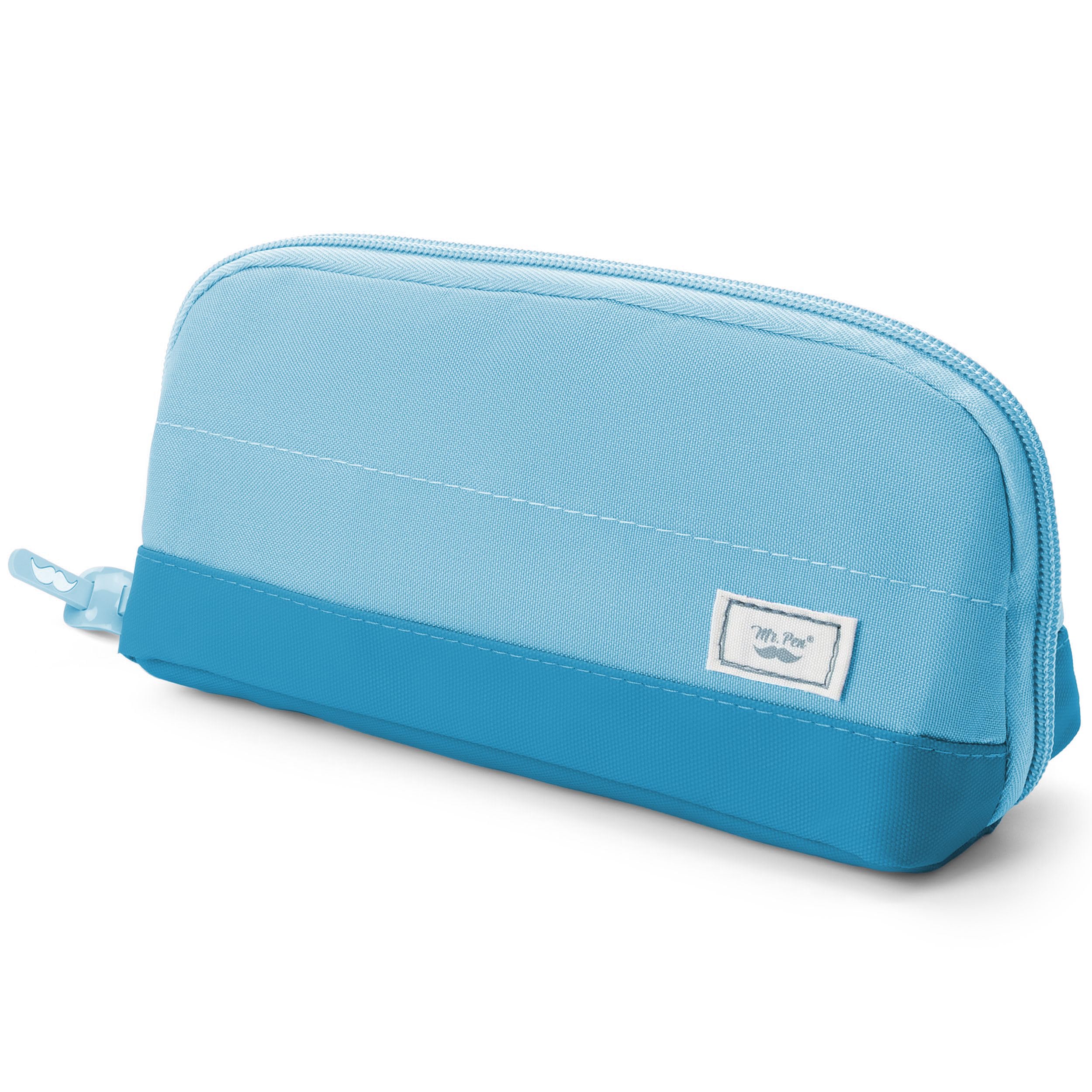 Photo 1 of Mr. Pen- Wide-Opening Pencil Case, Triangle Design