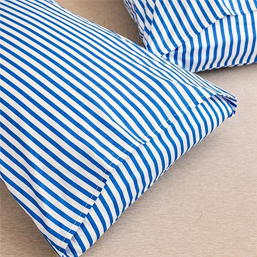 Miniatura 8 de JELLYMONI - Juego de cama de algodón suave y lujoso, tamaño individual, queen y king (fundas de edredón y de almohadas) (no incluye edredón)