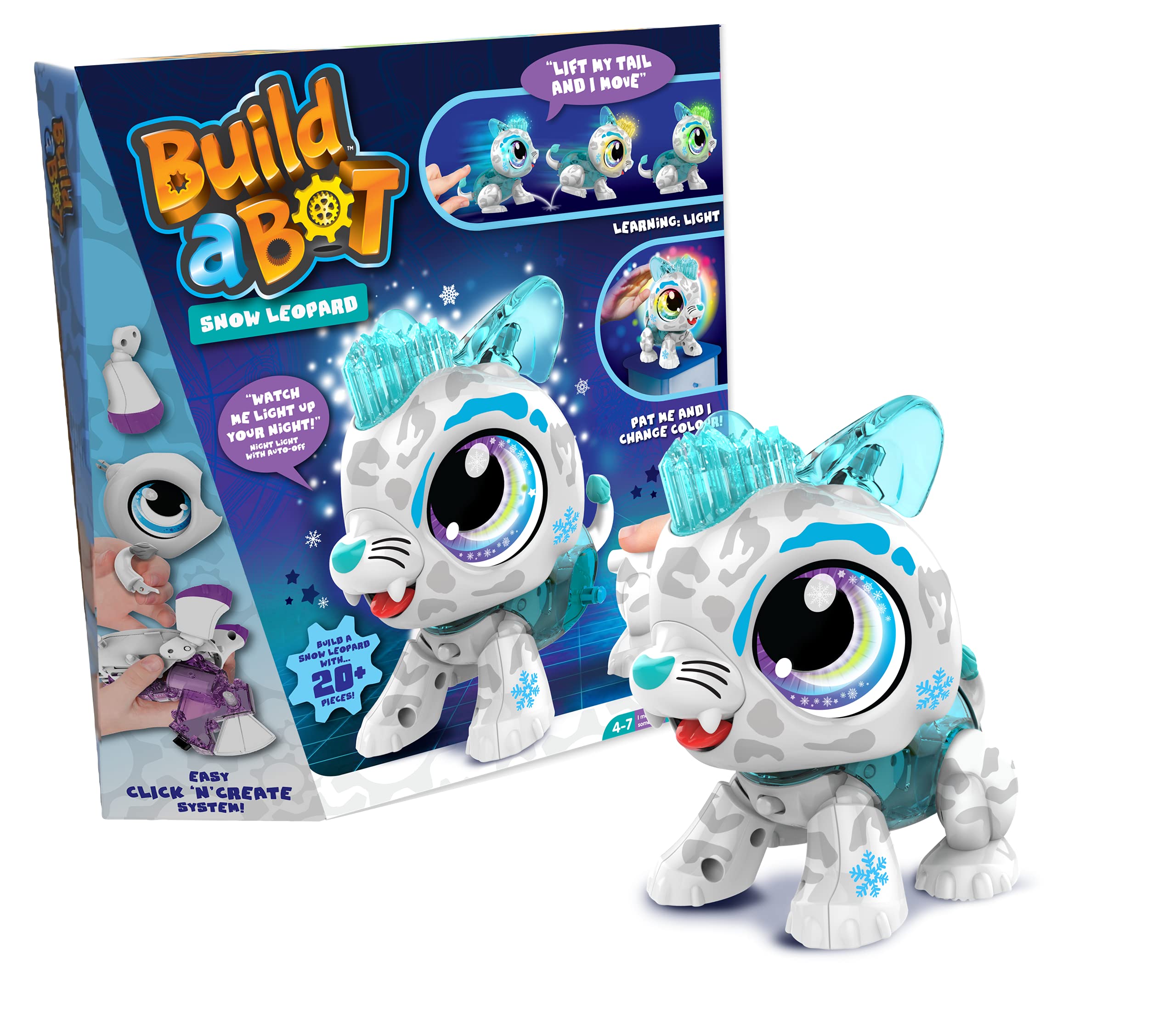 Build a Bot Light - Snow Leopard
