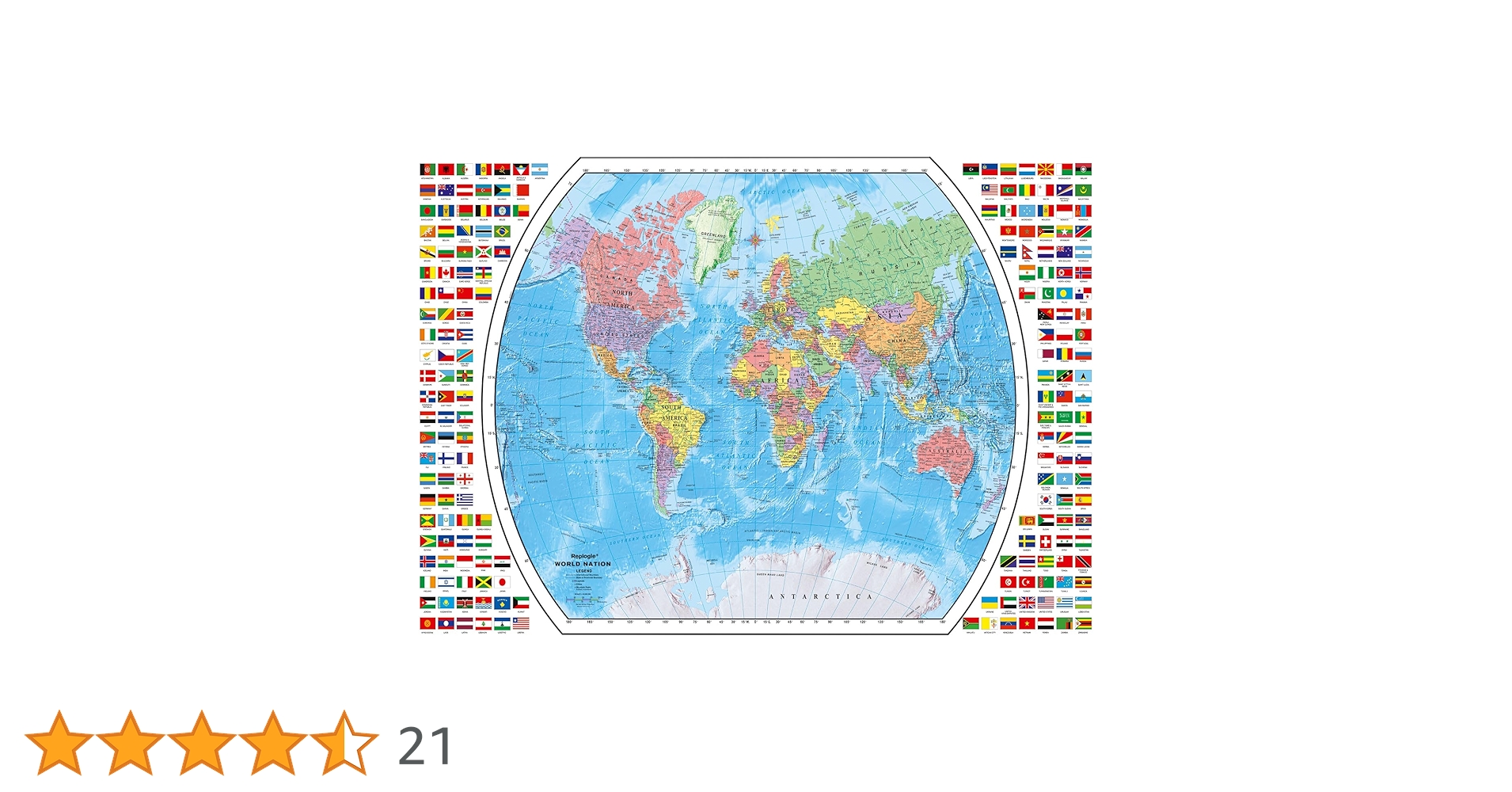 Amazon.co.jp: Ravensburger 政治世界地図 1000ピース
