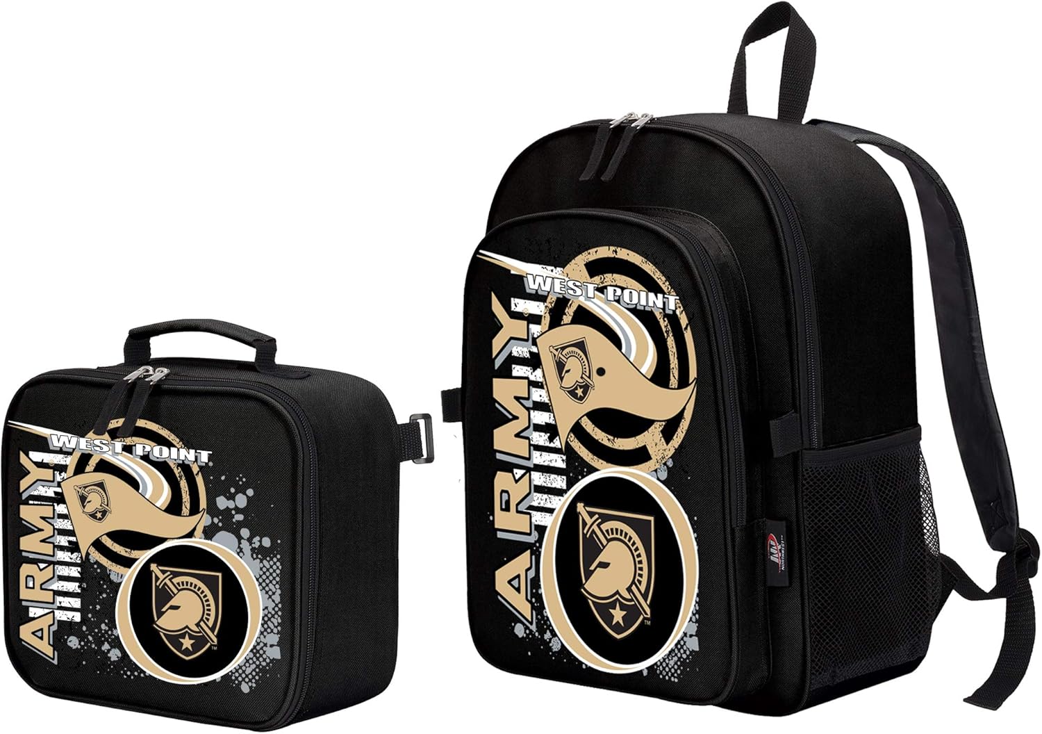 Officially Licensed NCAA Accelerator Backpack & Lunch Kit Set, Multi Color, 16" x 9.5" x 12"