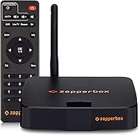 ZapperBox M1 ATSC 3.0 Dual Tuner DVR: 4K HDR OTA TV Recorder, Grid Guide, WiFi & Ethernet