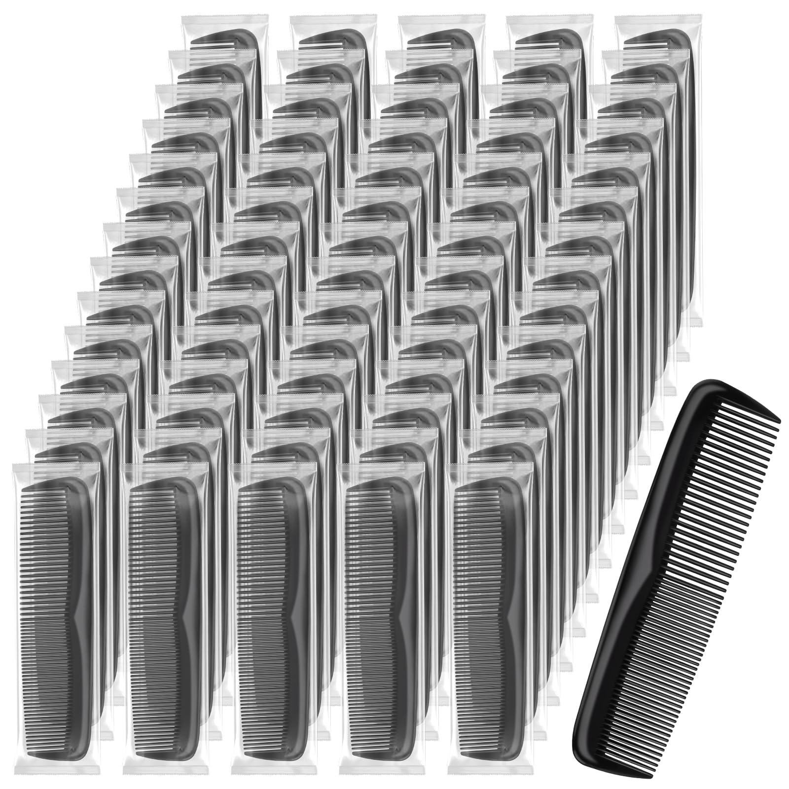 150 peines para el cabello, peines para el cabello, peines de plástico pequeños, peine de viaje de 5 pulgadas, peine fino para mujeres y hombres