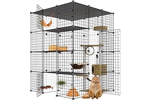 3x3x4 Large Cat Cage - The Epitome of Indoor Cat Enclosures