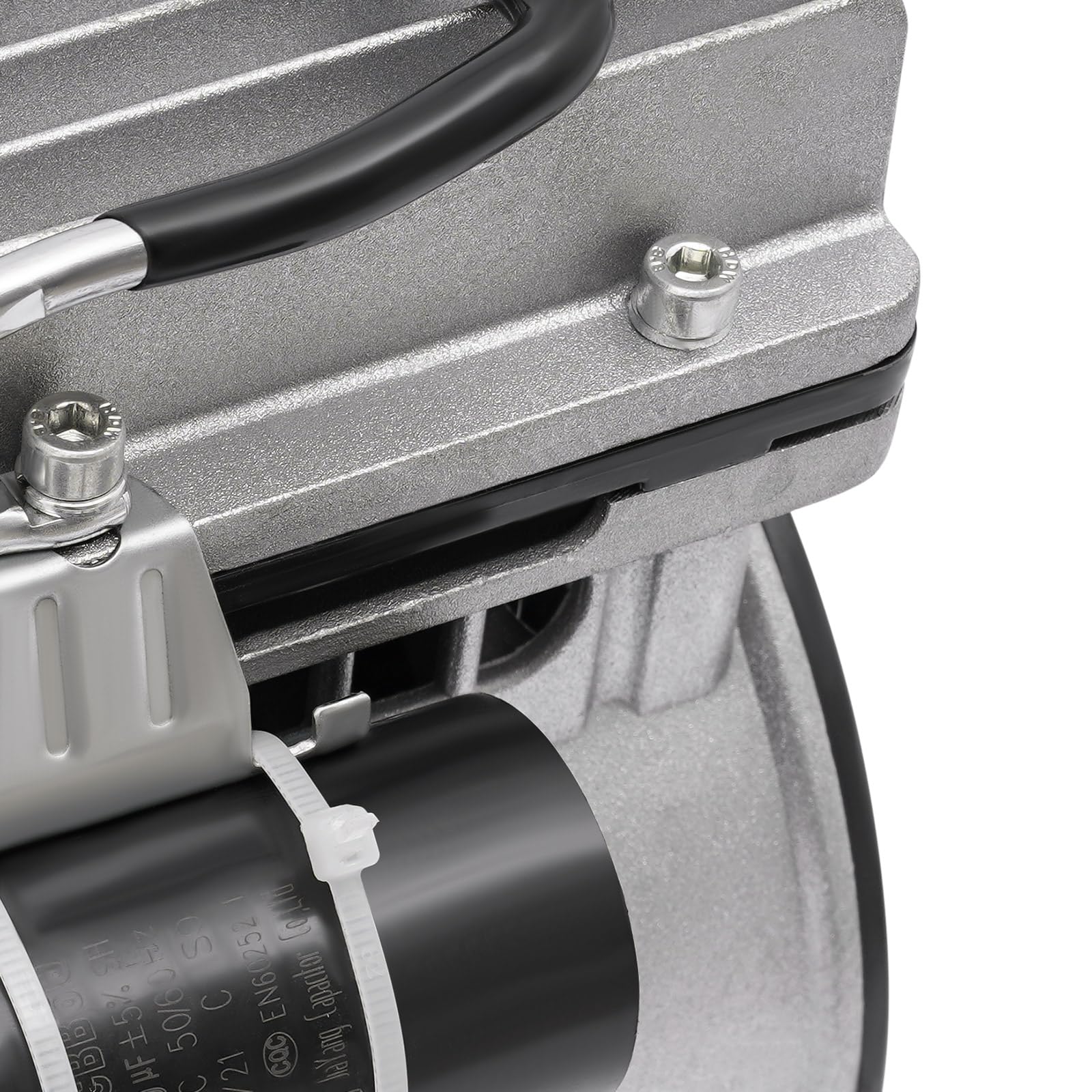 Pompa a vuoto da 550 W, pompa a pressione da 220 V, 1400 giri/min, 50 Hz, G1/4, 8 bar, 93 Kpa, alta sicurezza per dispositivi di bellezza di laboratorio, medicina