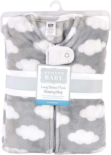 Miniatura 8 de Hudson Baby Saco de dormir unisex de felpa para bebé, manta de unicornio caprichoso, 18-24 meses (paquete de 2)