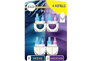 Fabreeze Febreze PLUG Air Freshener Fade Defy, Mountain & Ocean Set