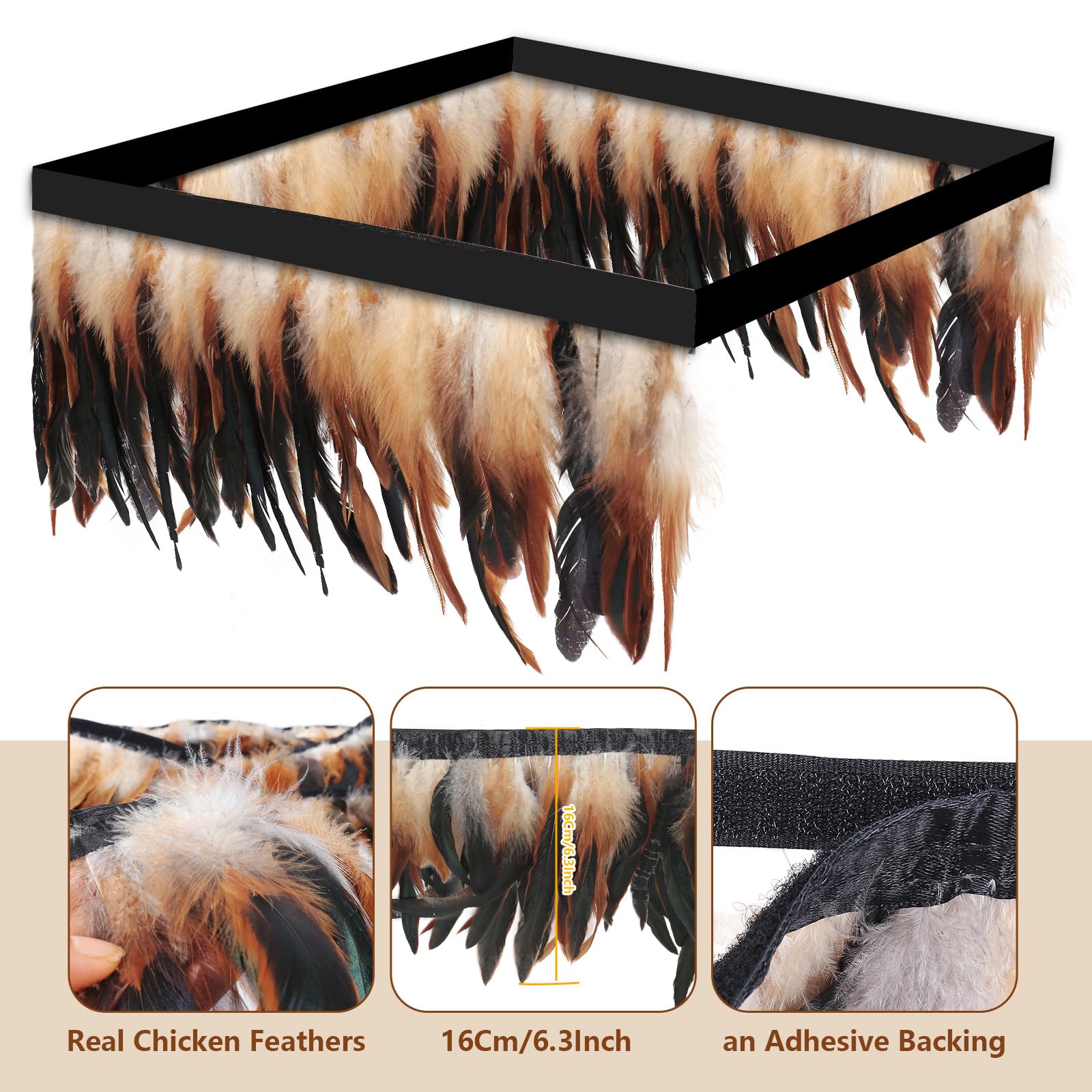 Heating Plate Skirt 6.5FT Chicken Brooder Feather Skirt - Cuttable ...