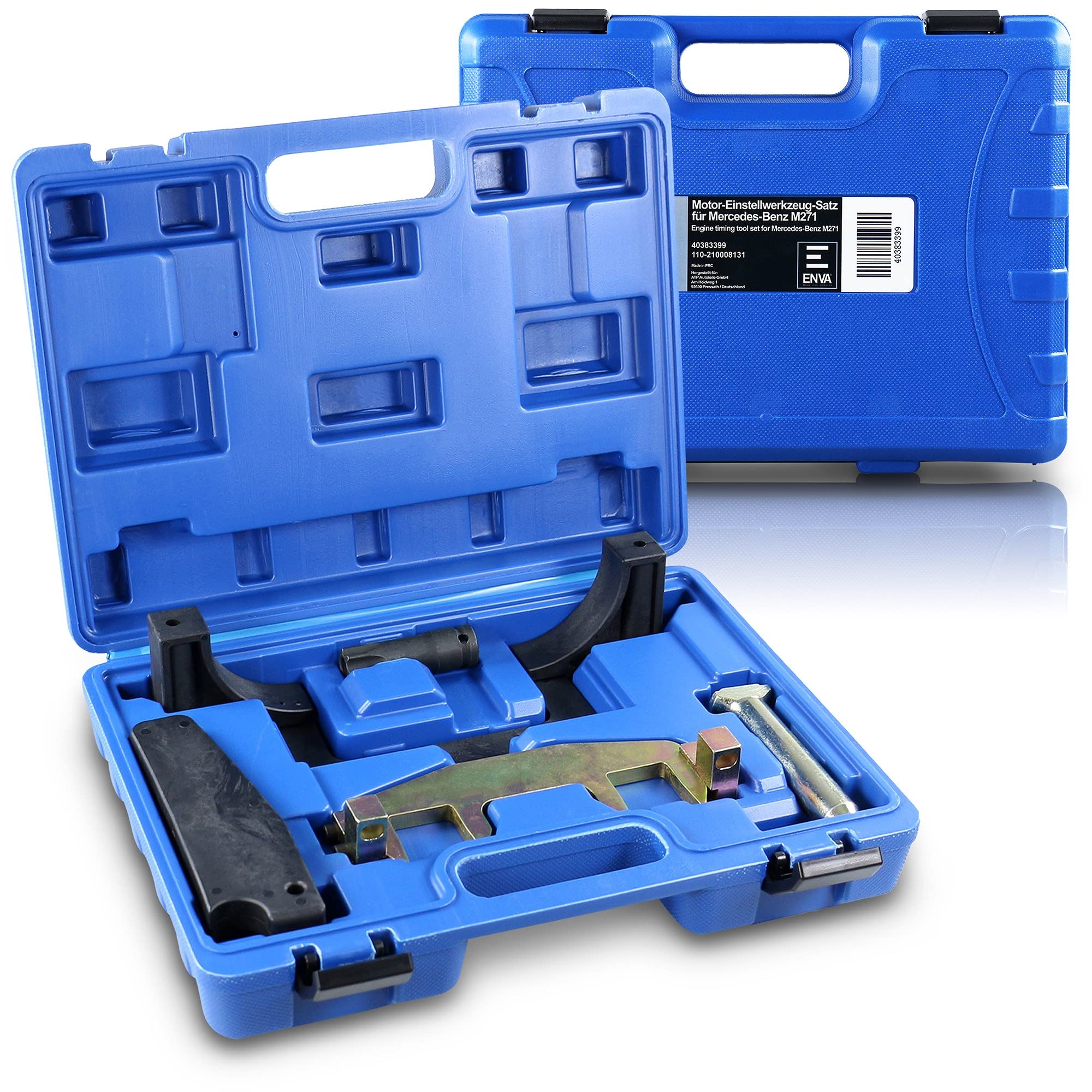 Set di strumenti di regolazione motore ENVA per Mercedes-Benz M271 strumento speciale per catena di distribuzione e alberi a camme compatibile con W203 W204 W209 W211 W212 R171 M271 C Classe E CLK SLK