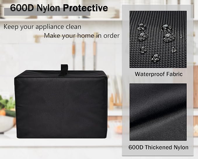 Funda Protectora para Freidora T-fal 3.5L Nylon Negro miniatura 4