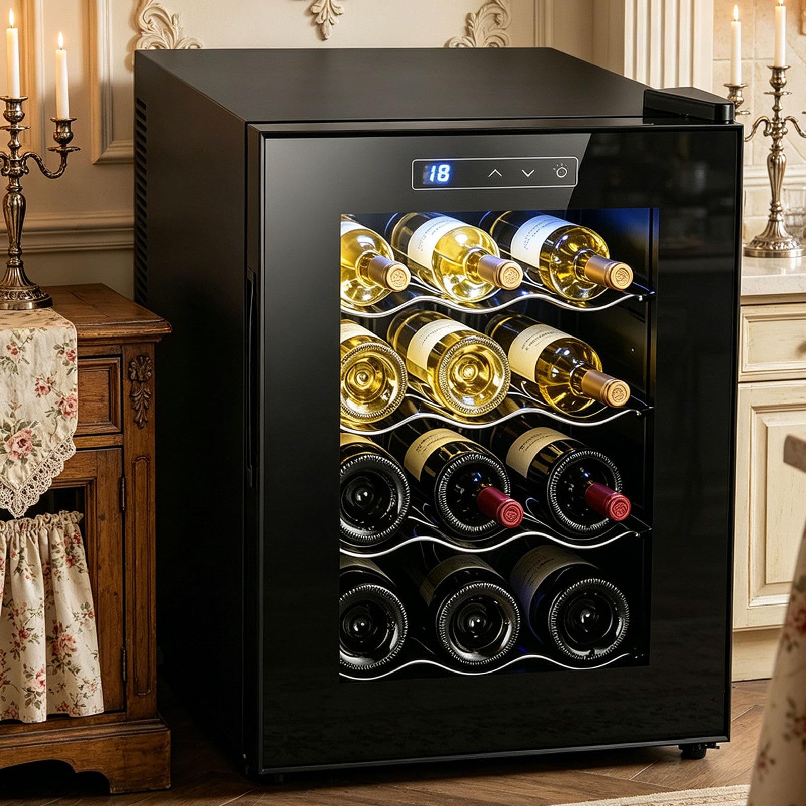 GLWABOMARS ned4fs-1087658 1.1 cu ft Wine Cooler White