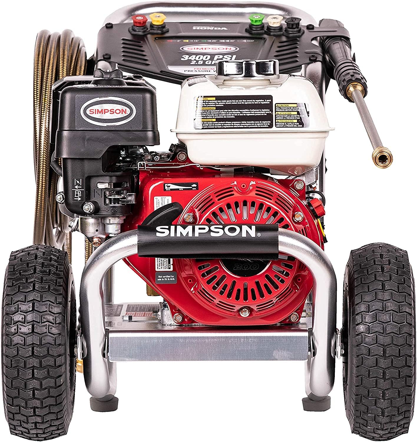 Buy SIMPSON Cleaning ALH3228S Aluminum Series 3400 PSI Gas Pressure