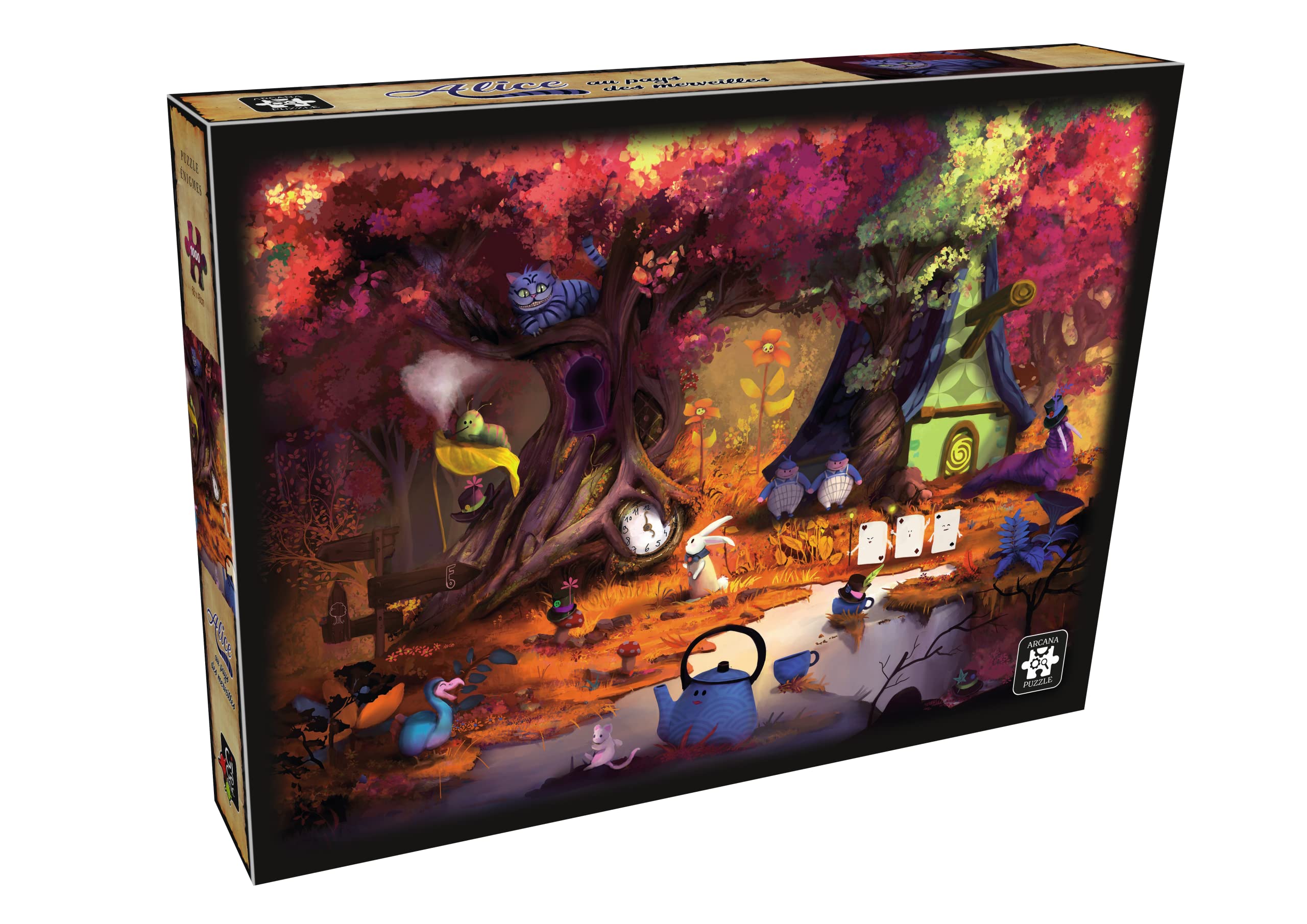 GIGAMIC Arcana Jigsaw Puzzle - Alice in Wonderland