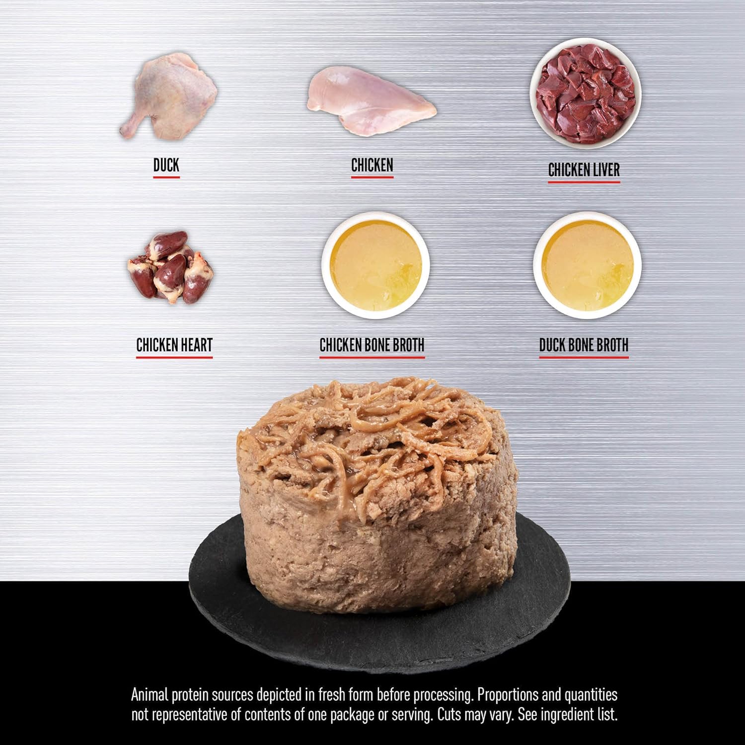 ORIJEN Premium Pate Wet Cat Food in Bone Broth Duck & Chicken Entrée 3oz Cans (24 Count)