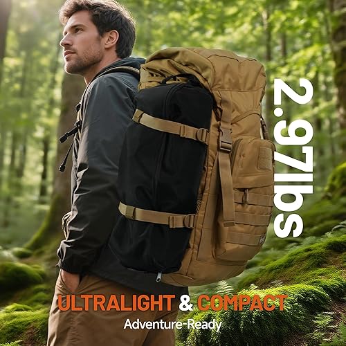 Miniatura 4 de Himalaya Silla de playa ultraligera, 2 alturas silla de camping ligera, sillas plegables de malla para mochilero, sillas de campamento compactas