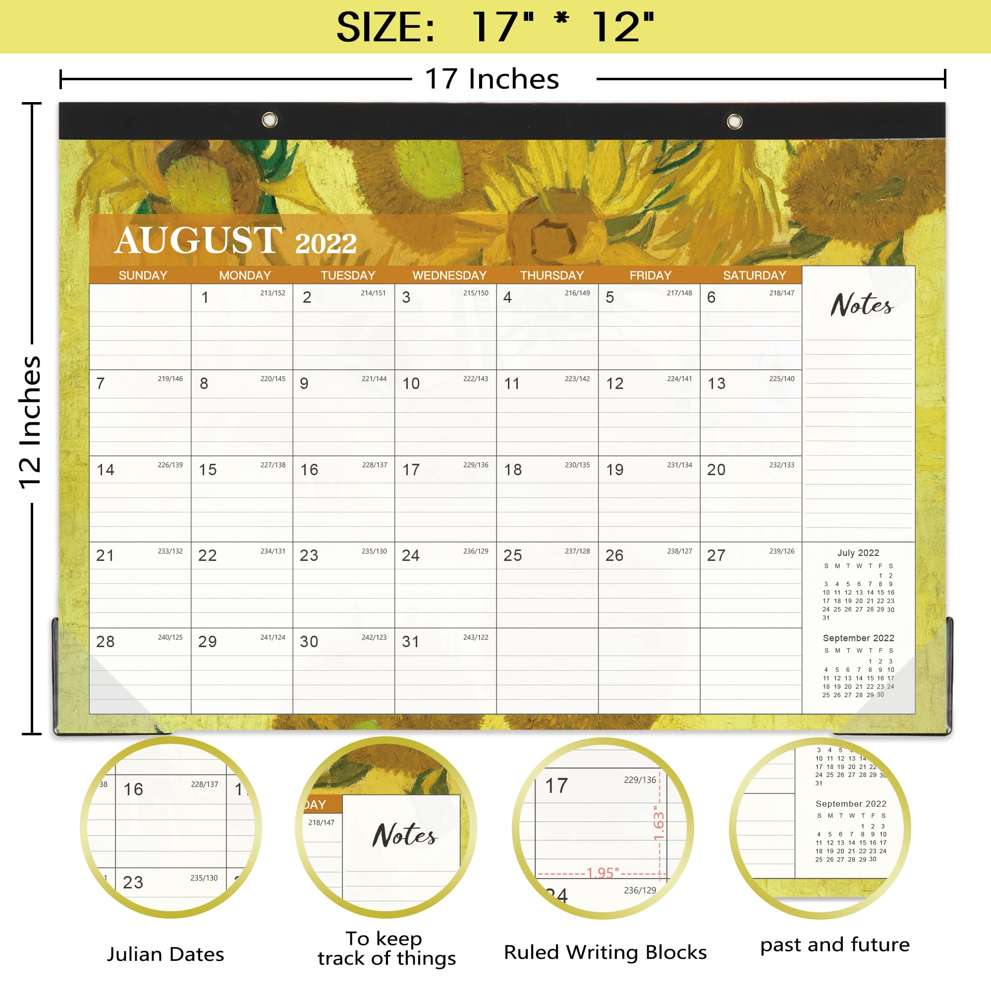 20222023 Desk Calendar Desk Calendar 20222023 Cover 18 Months Large