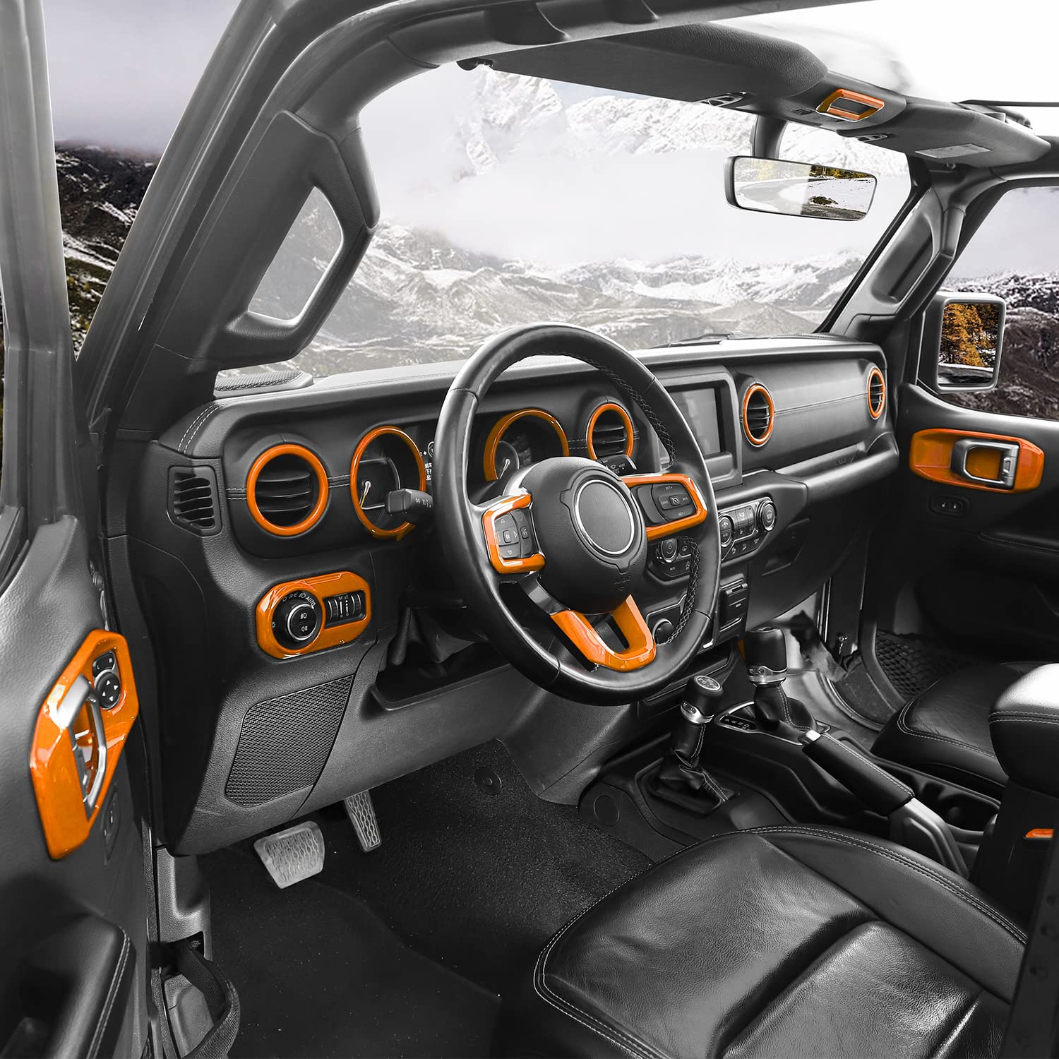 Autocollants Pour évents D'admission D'air De Garde-boue Latéral De Voiture, Couverture De Décoration Pour Jeep Wrangler JL Gladiator JT 2018 – 2023, Accessoires Extérieurs