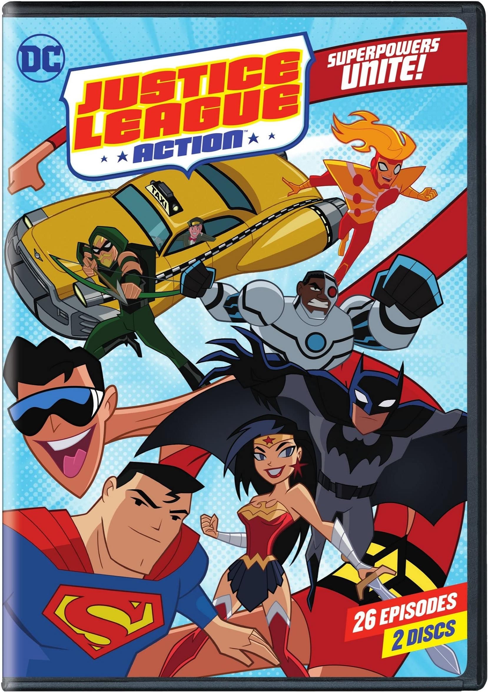 Justice League Action: SuperPowers Unite Season 1 Part 1 (DVD)