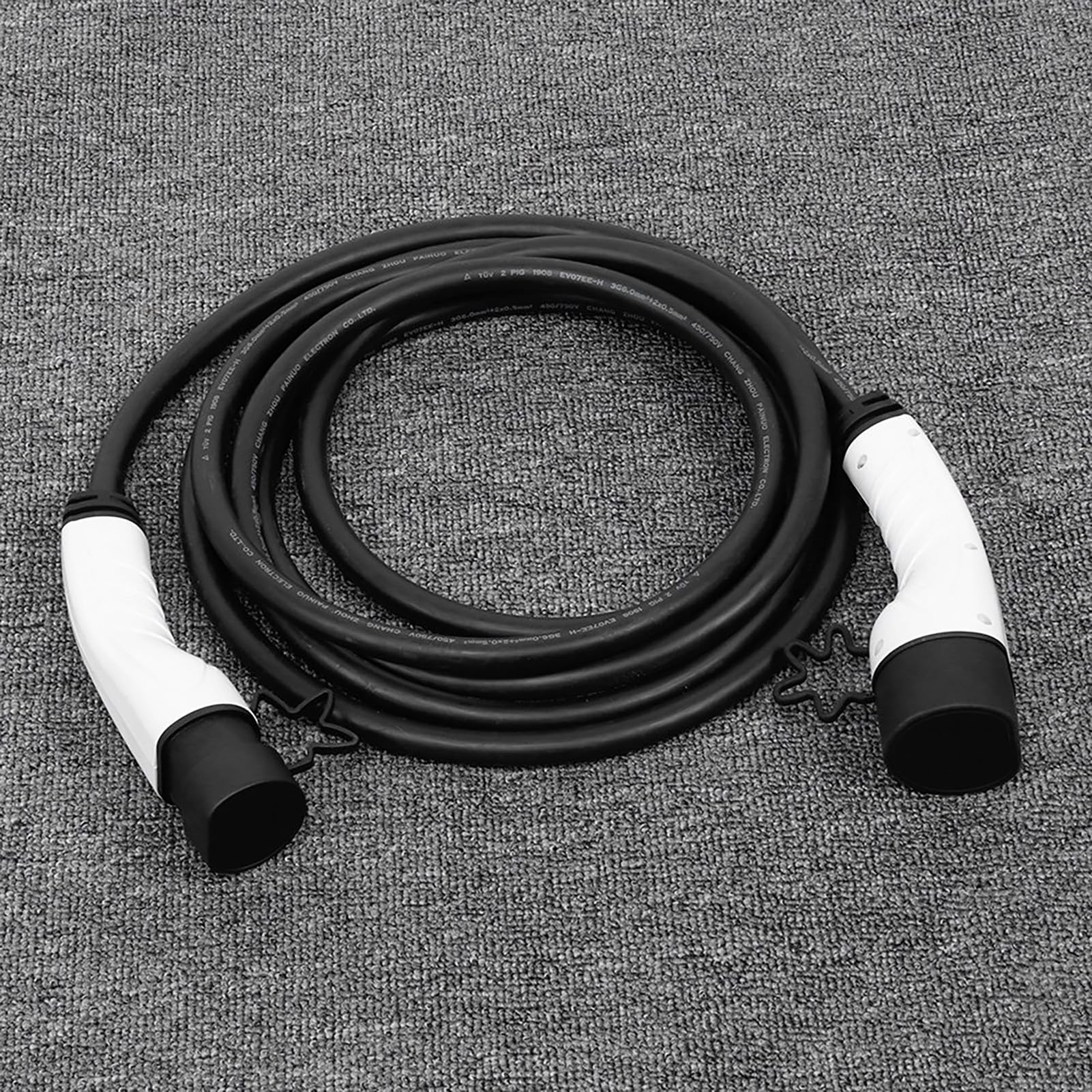 EVSE Caricabatterie con cavo da 16,4 piedi Ricarica rapida per veicoli elettrici per uso domestico 220-250 V (16A-FE-A16D-E&C)