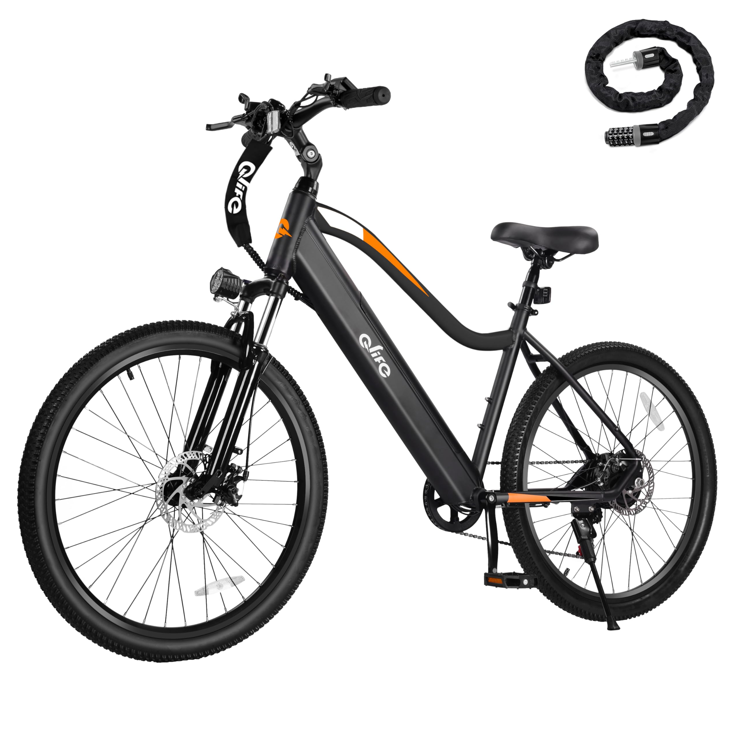 Qlife Cityone Electric Bike for Adults/Teens, 26