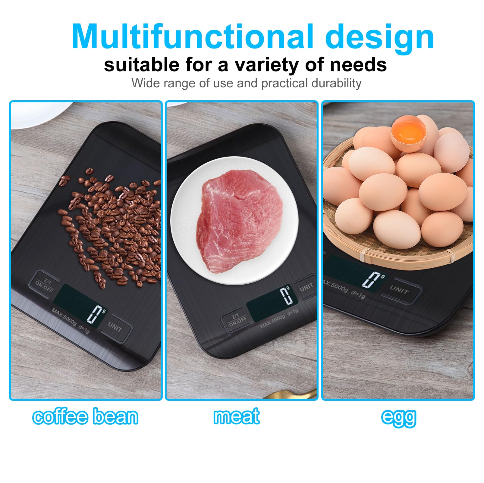 Báscula Para Alimentos Báscula Digital De Cocina DURONIC Duronic