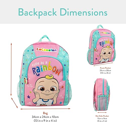 Vista 6 de Cocomelon Mochila Infantil JJ Rosa, Rosado