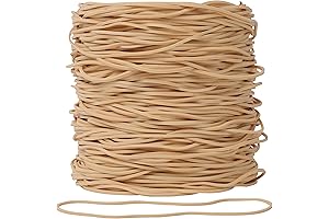 Foshine: Durable & Versatile Rubber Bands for Balloons and Office Needs