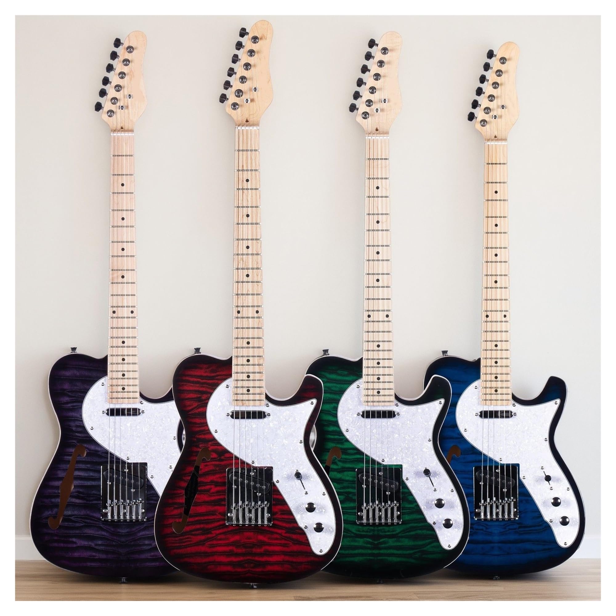 Adatto Ai Principianti Per Esercitarsi Nella Chitarra Elettrica E Nel Jazz(Blue)