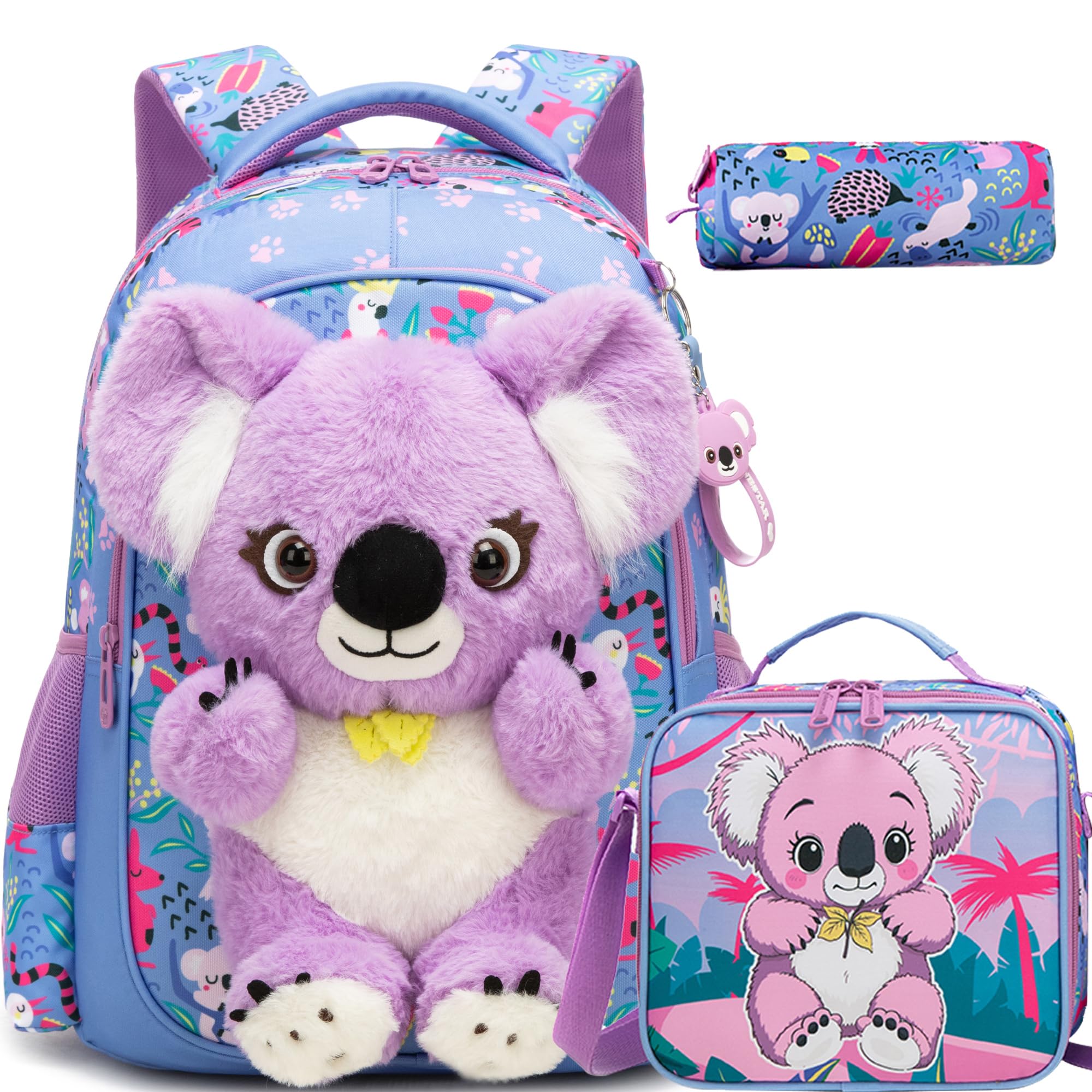 HTgroce Zaino Bambina, Zaino Zainetto Asilo Bambino Scuola Elementari Bimba