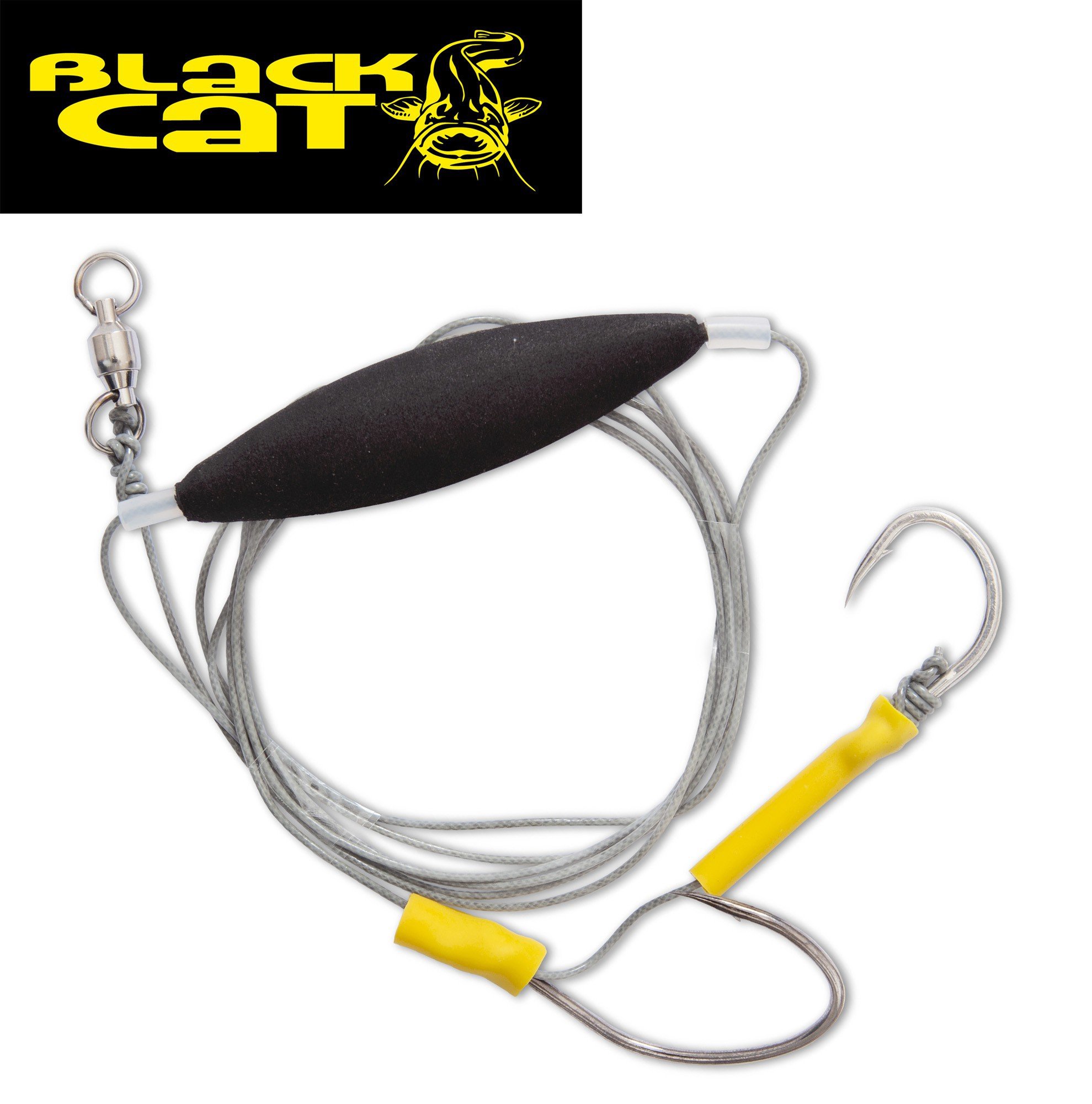 Buy Black Cat Hair Rig L 200 cm 100kg Hair ing for Wels Catfish Rig for