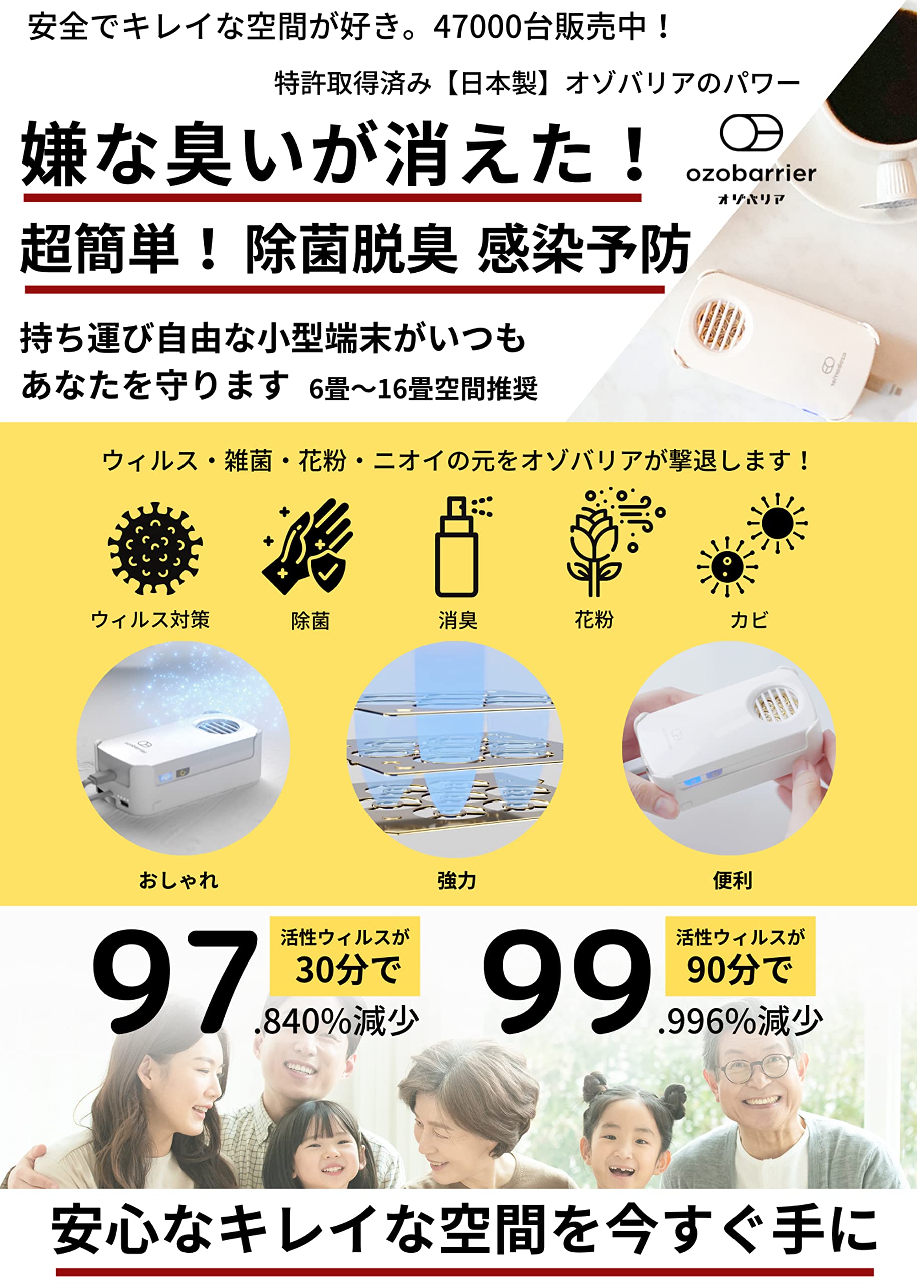Amazon | オゾバリア 交換用MGプレート6枚セット【おまとめでおトク割 